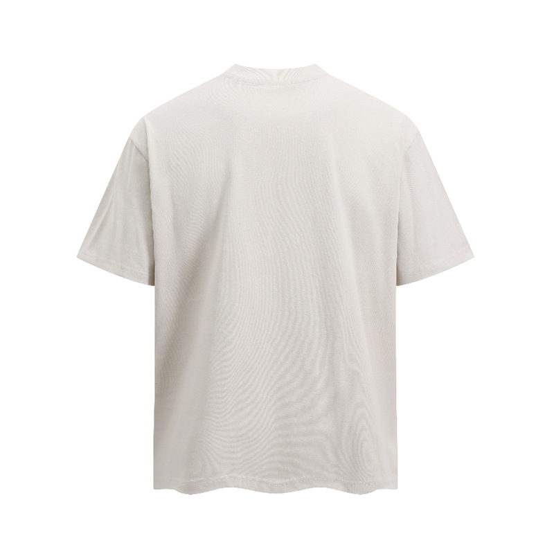 Spring retro short sleeve T-shirt for leisure