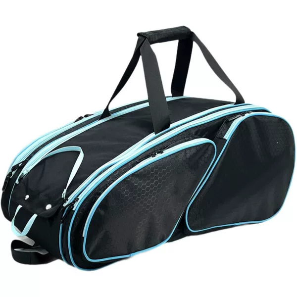In-Stock New Cross-Border Badminton Racket Bag with Multiple Compartments, Large Capacity Tennis Racket Bag, Portable Pickleball Racket Storage Bag