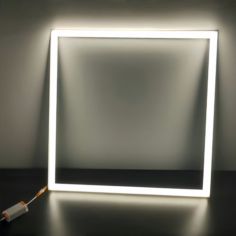 lámpara de panel lámpara de oficina supermercado centro comercial luz de borde luminosa junta lámpara de panel lámpara de panel led lámpara