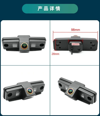 Vehicle camera — Modern Car Rear View Camera - ahd720pcvbs-optional-black-fisheye-large-angle-lens-subaru-forester-3c-outback-with