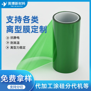 Customized Colorful Foam Glue Special Release Film Medical Single and Double-Sided Antipyretic Patch Anti-Stick and High Temperature Resistant Pet Release Film