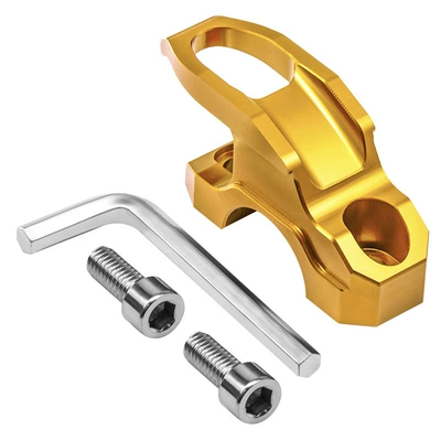 for Electric Scooter Honda: Motorcycle Handle Cover - mirror-code-hook-gold