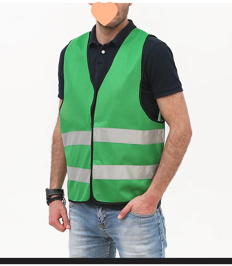 Jiahou net ventilación de la noche de ciclismo chaleco reflectante chaleco reflector multi-bolsillo construcción sanitario arquitectura ropa reflectante