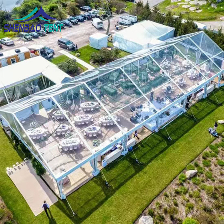全透明PVC户外透光浪漫活动宴会婚礼帐篷  Transparent tent