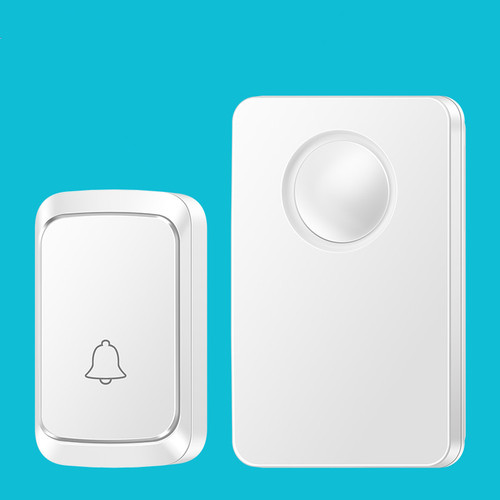 Wireless Doorbell Home Waterproof Flash Doorbell DC Battery Operated No Power Cord Doorbell Elderly Caller