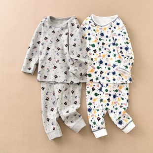 Distribution delivery Children boy brushed velvet bear head pajamas long sleeve warm autumn clothes Songyou xisongwu exporter