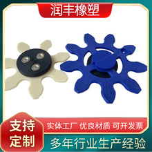 pa6尼龙齿轮异形件PEEK高分子聚乙烯垫块滑块加工尼龙棒PE件加工