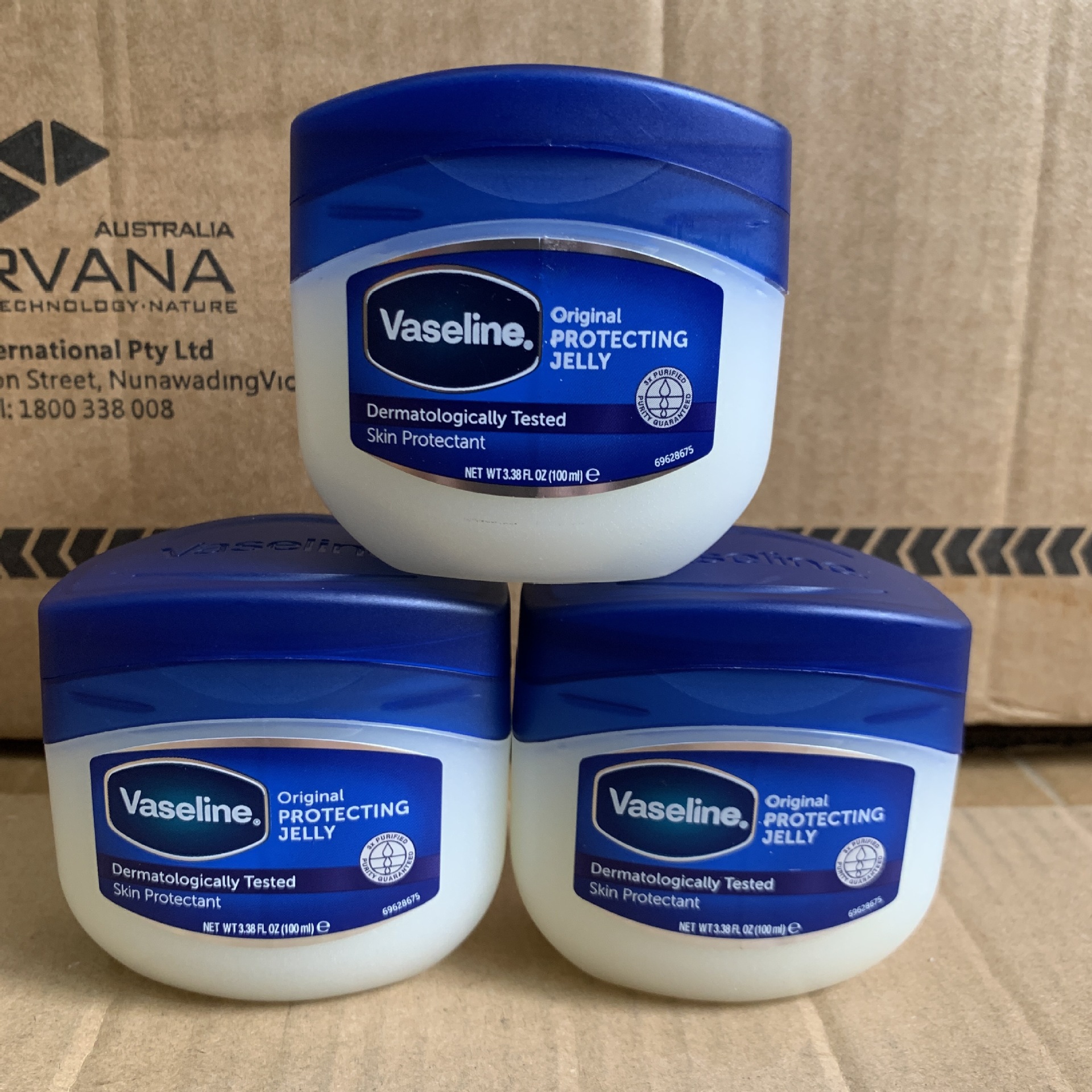 Versión indonesia de Vaseline genuina, crema para la piel, crema de manteca de cerdo para manos y pies, protección contra la congelación y la secedad.