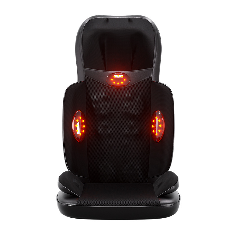 三節マッサージクッション越境家庭用肩頚椎腰背もたれマッサージ器多機能全身揉みマッサージクッション|undefined