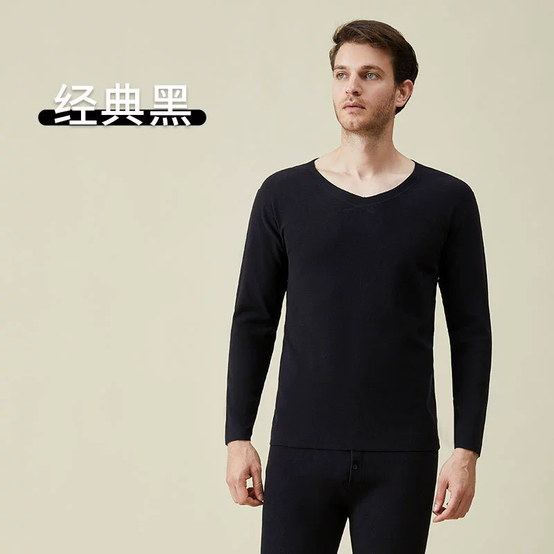 Базовое мужское бархатистое термальное белье, телесное ощущение (body-friendly)