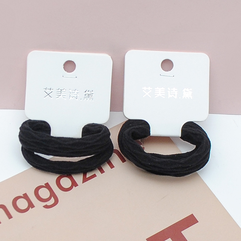 블랙 2 pcs/칼링 패턴 수건 반지