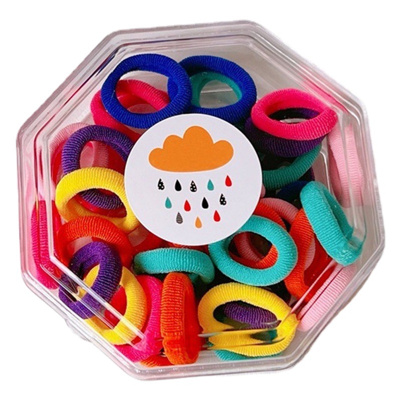 Dulce no lastima el pelo estilo coreano accesorios para el cabello en caja anillo de toalla al por mayor