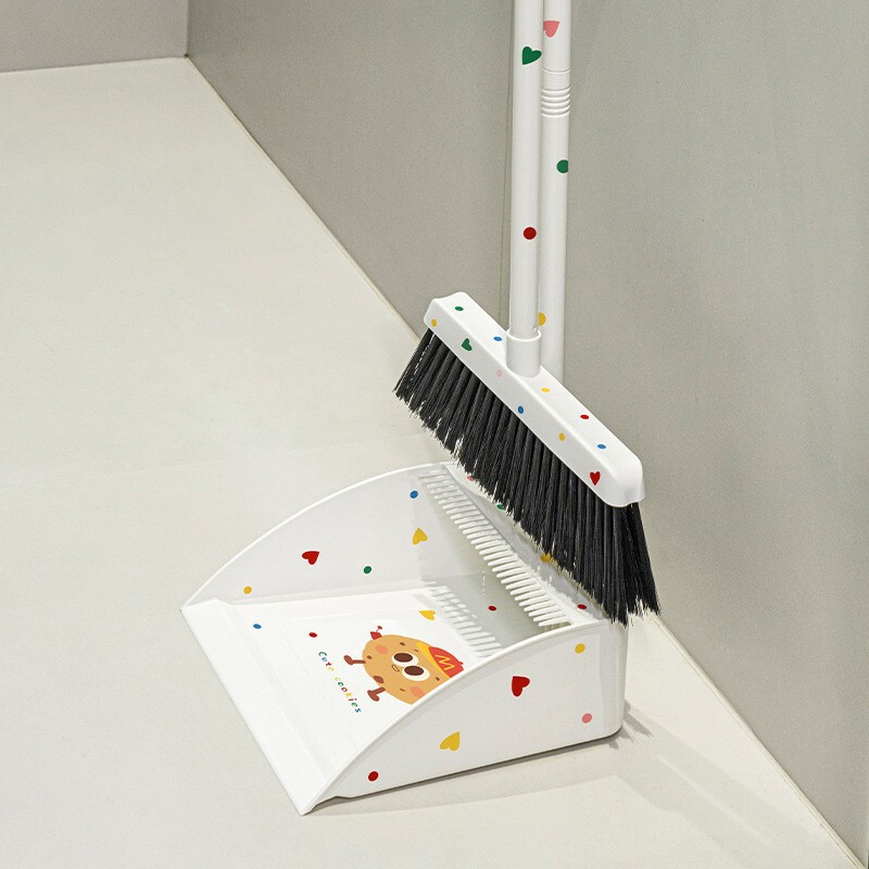 Broom and Dustpan Set for Home Use, Floor Scraper, Water Scraper, Magic Broom, High-Quality Cleaning Tool, Broom Combination Set Broom and Dustpan Set for Home Use, Floor Scraper, Water Scraper, Magic Broom, High-Quality Cleaning Tool, Broom Combination Set