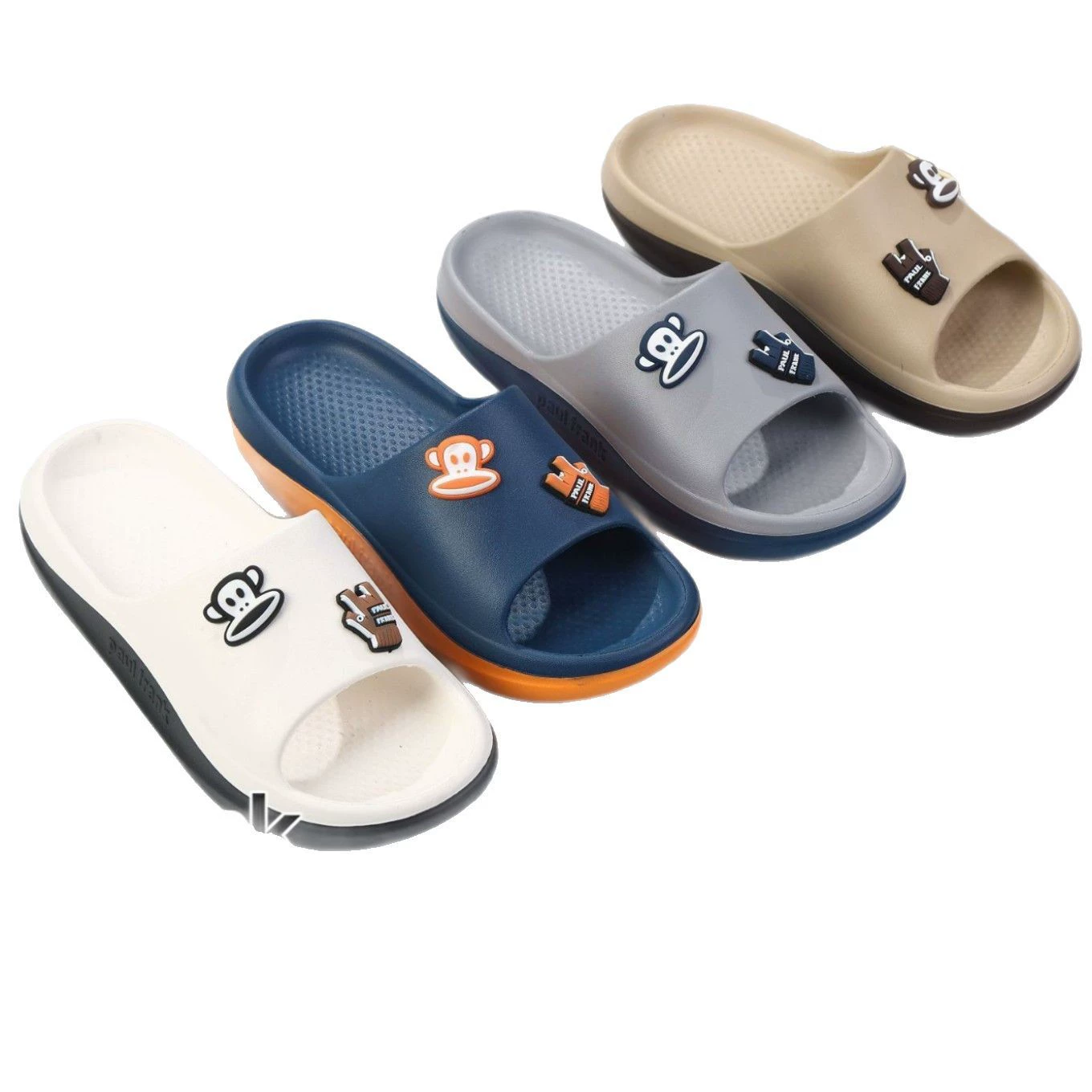 Paul frank genuine Big Mouth Monkey women's summer slippers EVA rubber and plastic indoor non-slip home slippers