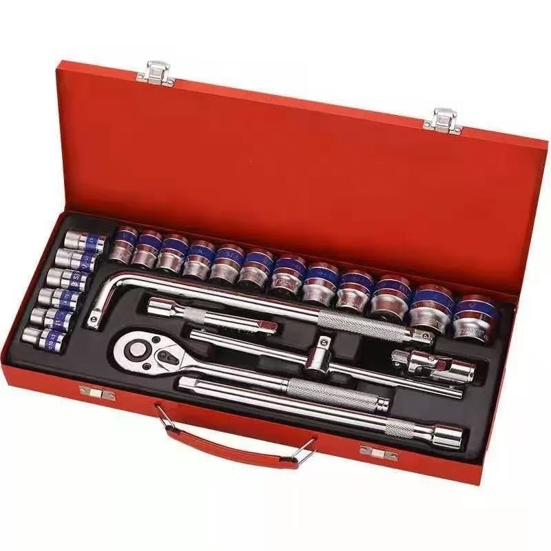 24 conjuntos de caja de hierro rojo y verde arco rocker F rod manga conjunto conjunto de reparación de automóviles suministro de fábrica de reparación de automóviles