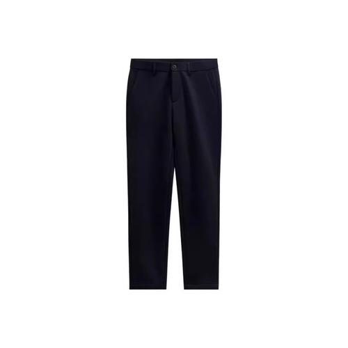 Men's Slim-fit Black Suit Pants Business Formal Long Pants Elastic Straight-leg Work Pants