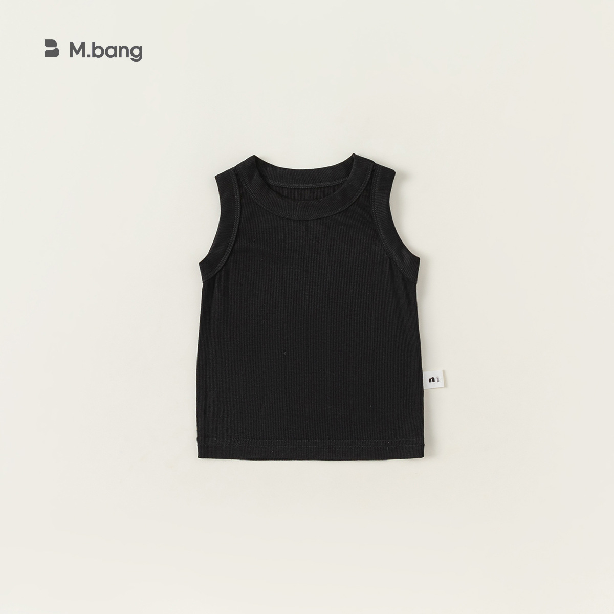 Chaleco para niños verano niñas color sólido camisola casual bebé sin mangas camiseta top XY24035
