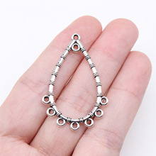 39x26mm 1.8g ��ɫ ���N�͹��\�Ͻ���� ˮ�ζ��h�B�Ӽ�