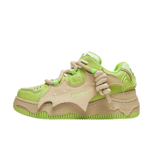 Bat shoe thick sole street height board shoes retro bread shoes men and women same style couple shoes【268】