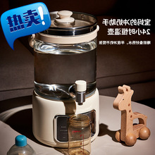 养生壶家用大容量3升电热烧水壶煮茶器带水龙头花茶桶跨境110V