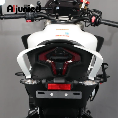 Tail Motorcycle Rear Fender to – License plate holder/license plate holder