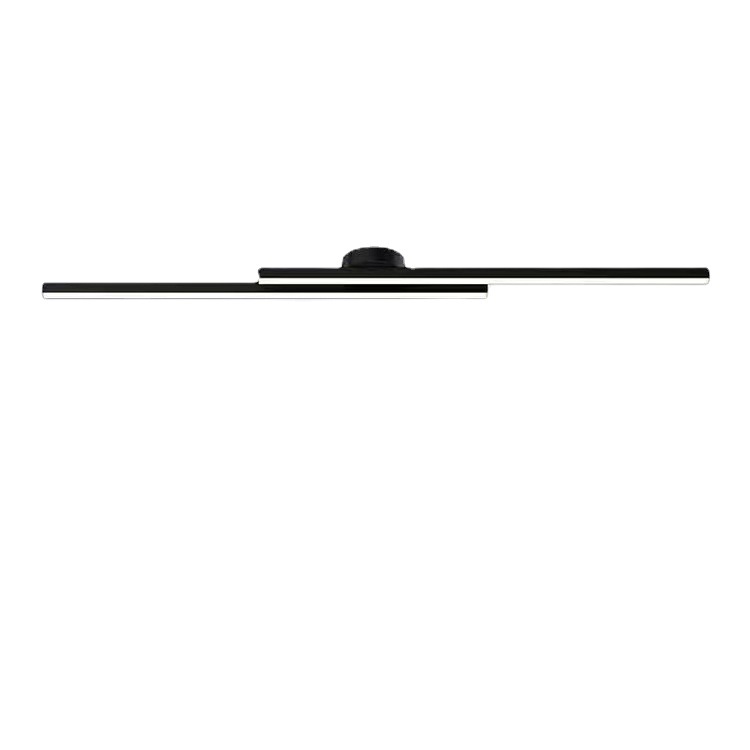 Largo pasillo luz moderna minimalista pasillo luz creativa luz de techo de lujo puerta balcón lámpara de entrada