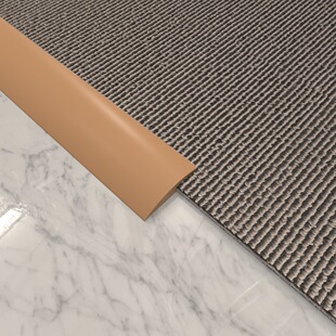Cross -border manufacturer floor leather PVC pressure border threshold threshold waterproof pressure strip plastic flooring border bar carpet 2