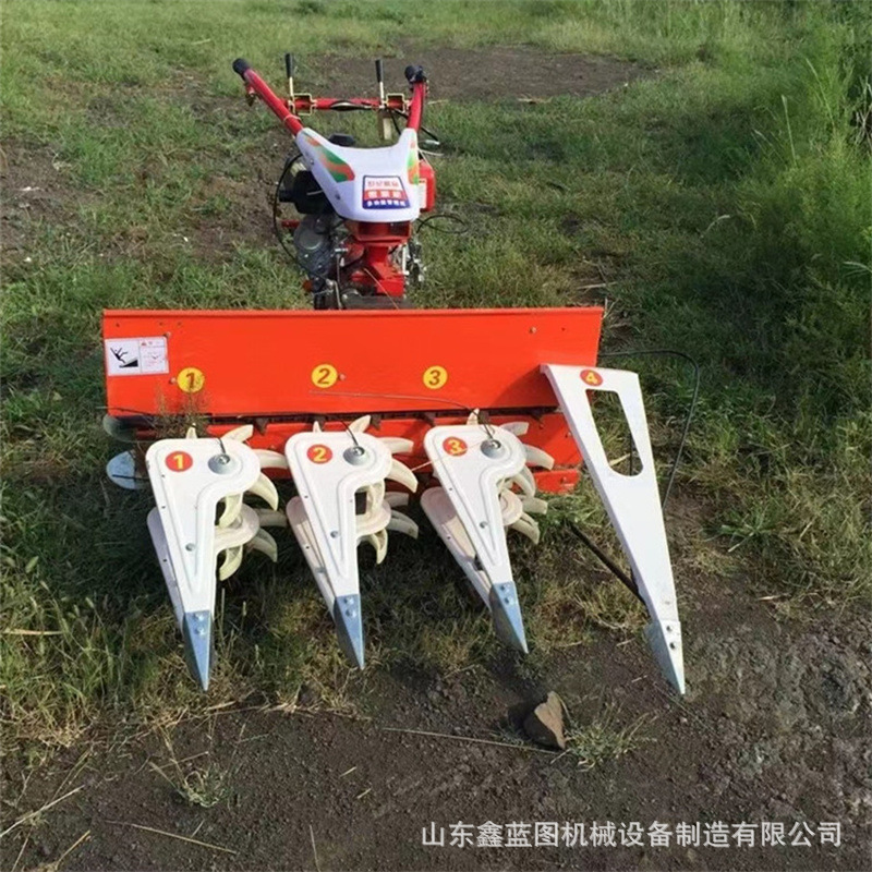 小型自走式档位可调节割晒机 夏枯草带立刀农作物收割机器