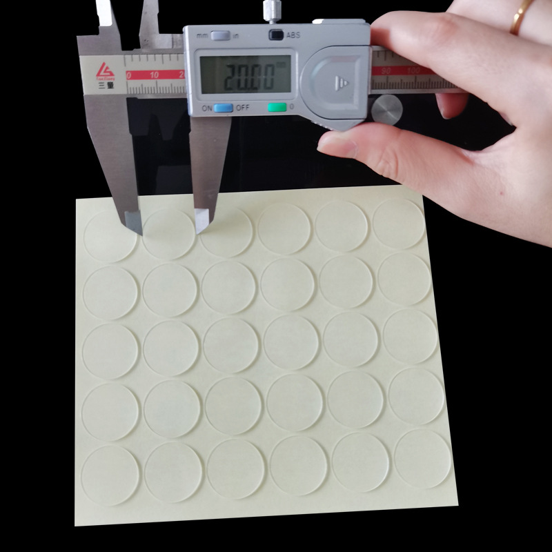 Pegamento de jalea punto pegatinas muñeca del hogar juguete sin costuras adhesivo de doble cara resistente a la temperatura extraíble acrílico fuerte adhesivo de doble cara