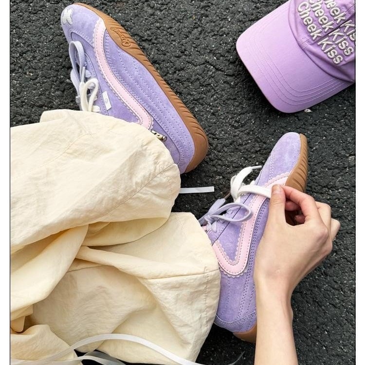 Zapatos coreanos Gump para mujeres primavera 2026 nuevos zapatos deportivos de entrenamiento de estilo vertical retrógrado con suela plana transpirables zapatos de skate casuales image 3