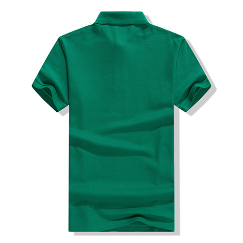 Comercio exterior Amazon Ropa de hombre de algodón europeo y americano TAMAÑO DE Estados Unidos Camiseta de manga corta solapa de color sólido camisa de polo de los hombres de moda top