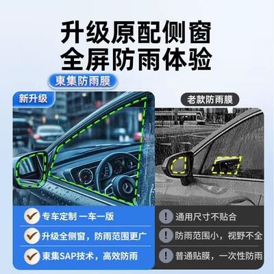 Glass Waterproof Film, Universal — Rearview mirror rainproof sticker