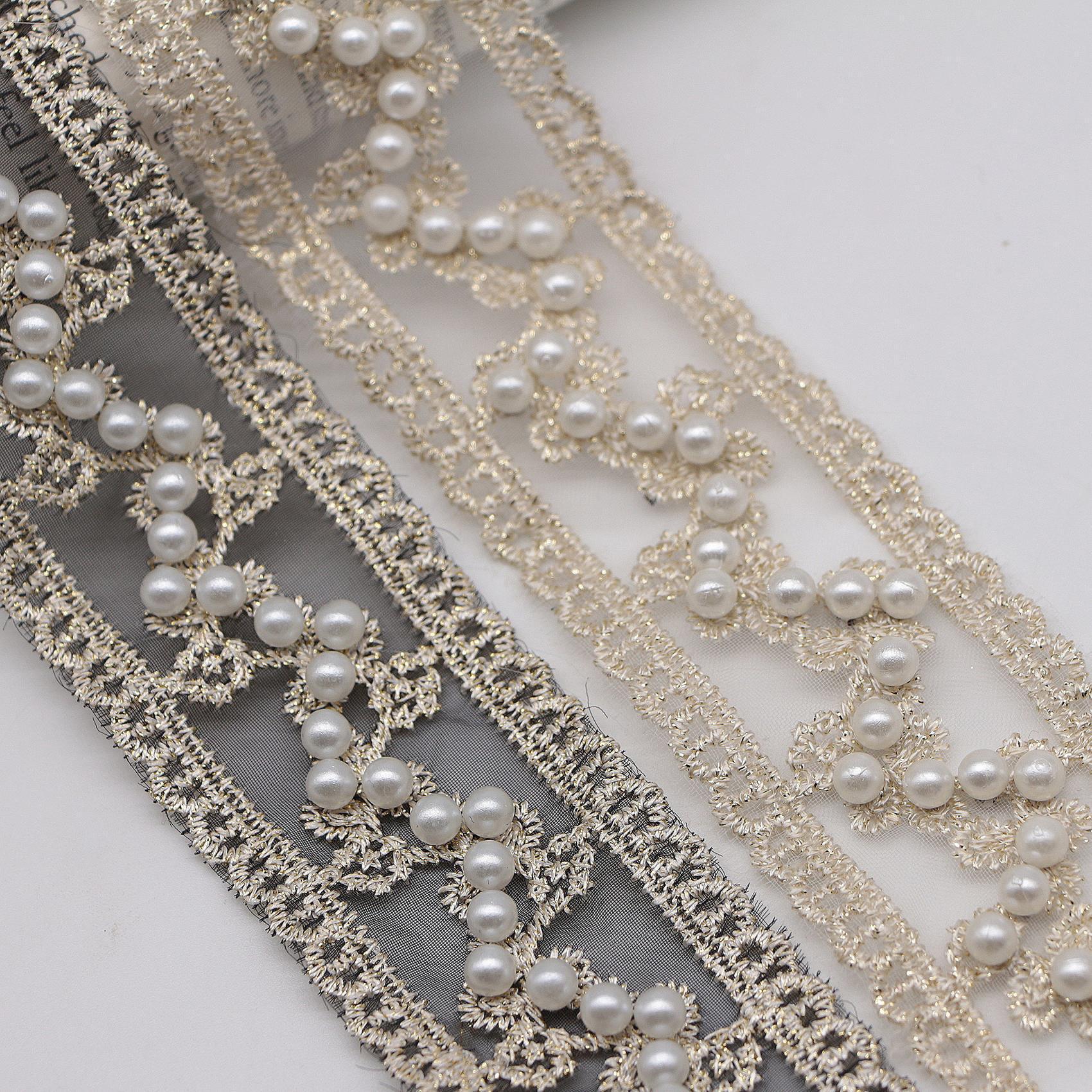 New European Roots Handmade Embroidery Pearl Accessories Liberal…