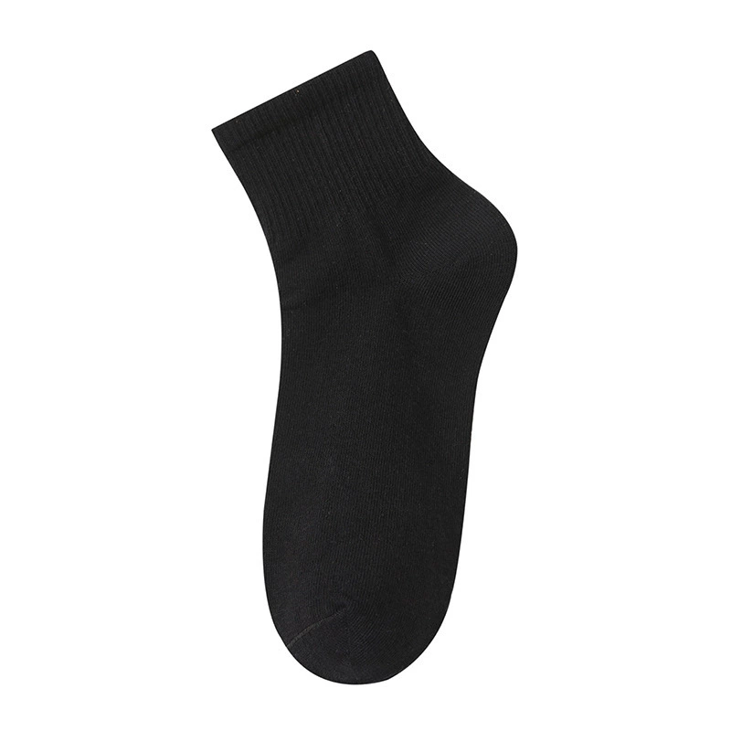 High socks 5-pair set, assorted colors, medium length (women)