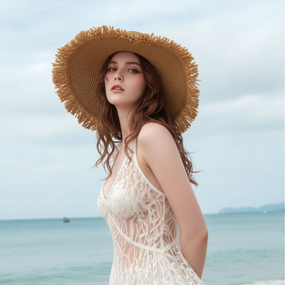 sombrero de paja de verano para mujeres al aire libre viajes al mar para tomar fotos sombrero de sombrero de paja sombrero de playa sombrero de sombra