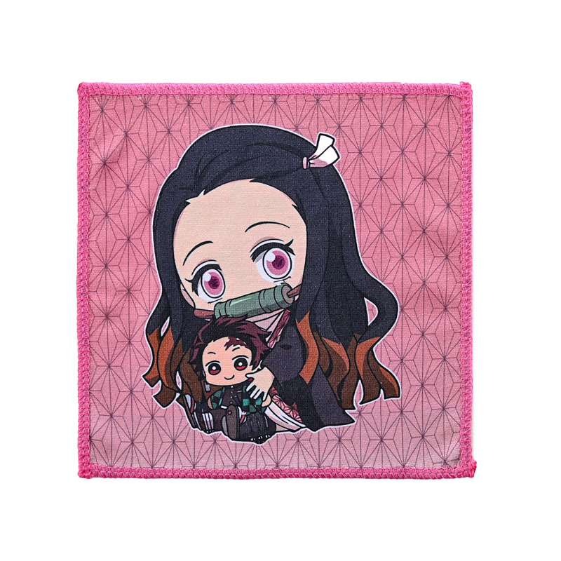 Gran por mayor lindo dibujo animado colgar toallas de mano no caer cabello niños toallas cuadradas cocina toallas de absorción de secado rápido