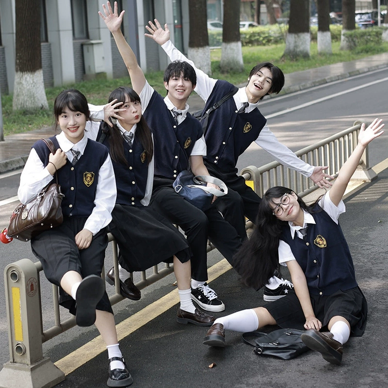 Свитер в стиле японского колледжа