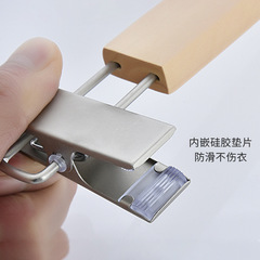 Women's Round Head Flat Hook Traceless Solid Wood Pants Belt Cross-border New Product Clothing Store Hotel Thick Pants Belt for Women Wholesale