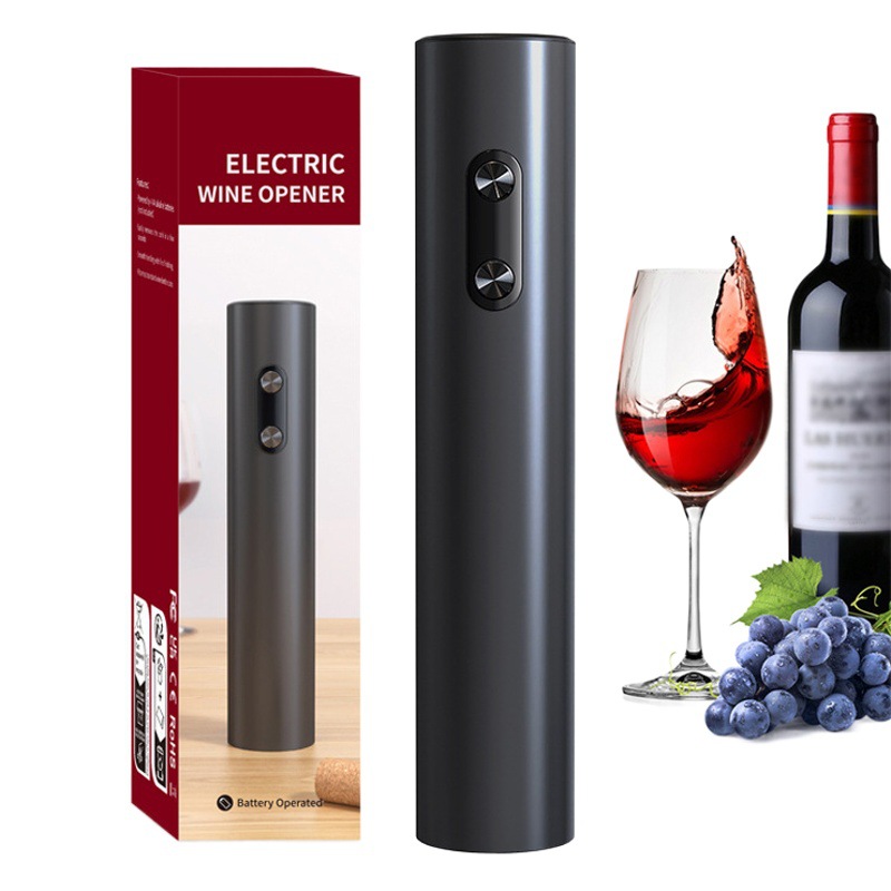 Kelitong abridor de botellas de vino clásico de acero inoxidable automático abridor de botellas de vino eléctrico conjunto de vino transfronterizo en stock