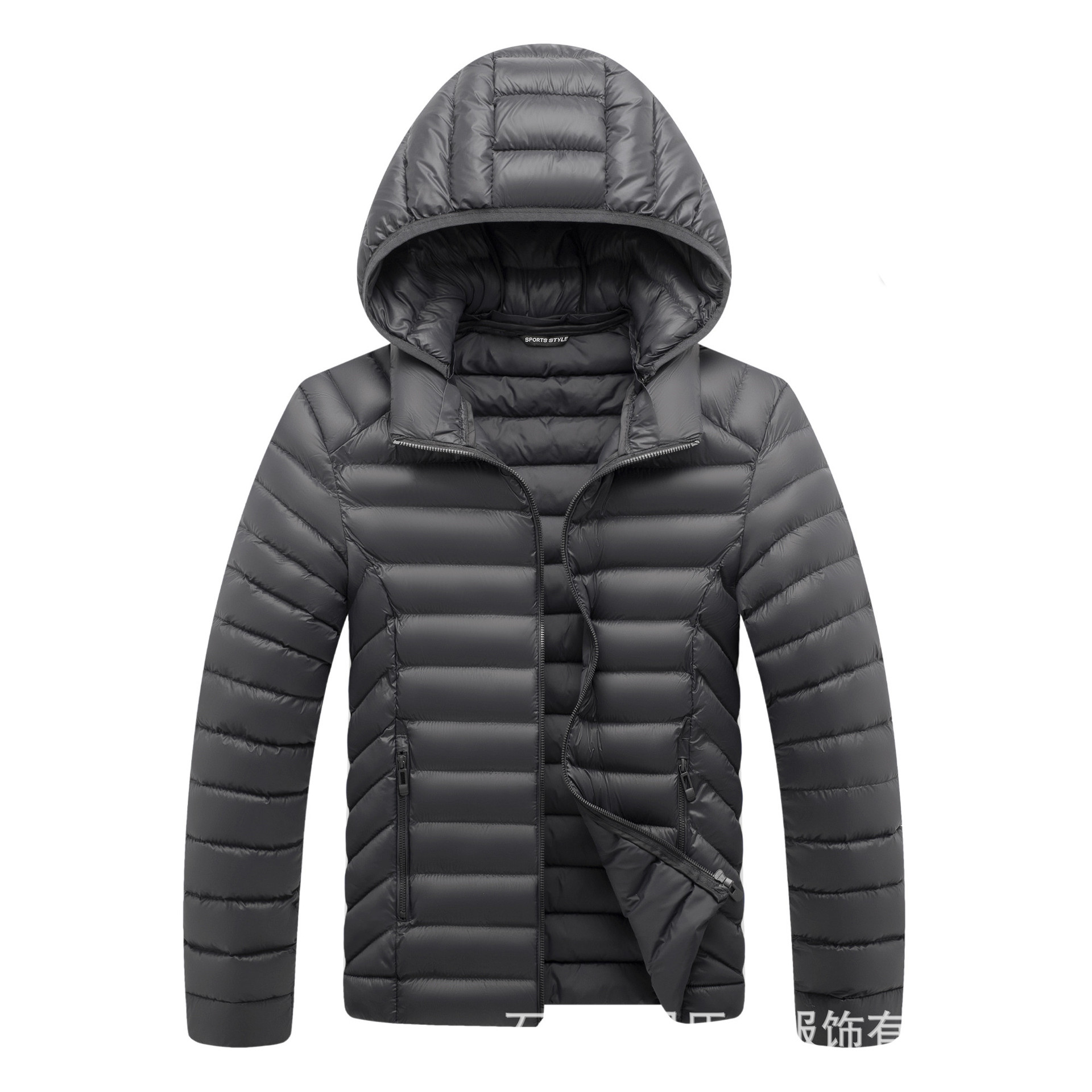 Chaqueta acolchada de algodón de invierno para hombres nuevos transfronterizos Abrigo de moda coreana con capucha desmontable chaqueta acolchada de algodón para hombres jóvenes