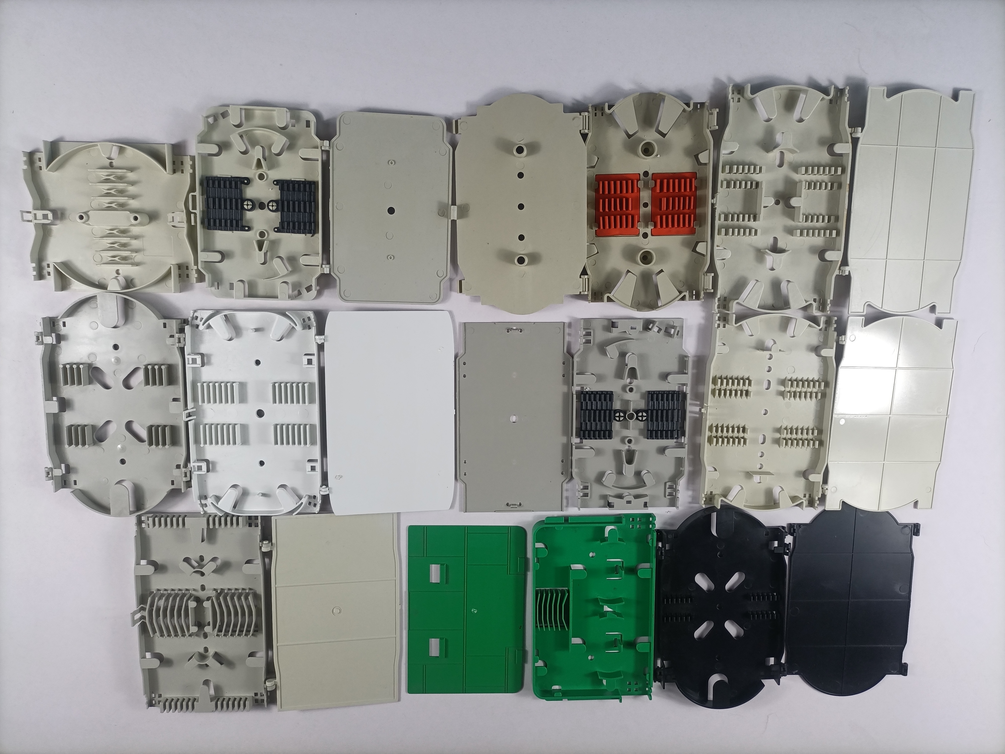 开晟4芯6芯8芯12芯24芯48芯光缆光纤熔接盘熔纤盘(ABS料)