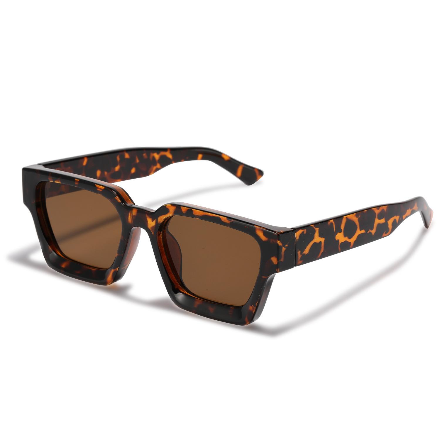 New Sunglasses Narrow Frame Glasses Men's Rectangular Frame Personalized Trendy Sunglasses Women's Instagram Style Versatile New Retro Sunglasses Men_voghion.com