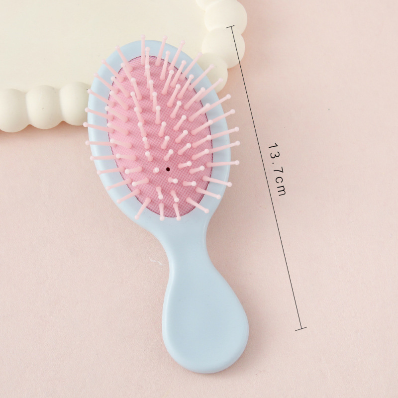 マカロンエアバッグコーム学生ポータブルヘアコーム女性のポータブルエアクッションコームマッサージコーム家庭用ヘアコーム小さなコーム|undefined