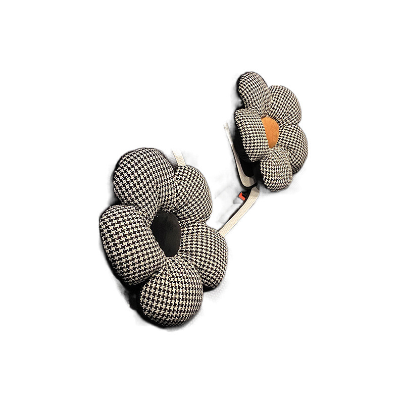 자동차 머리 받침 목 베개 한 쌍의 자동차 요추 등 베개 허리 베개 베개 카 쿠션