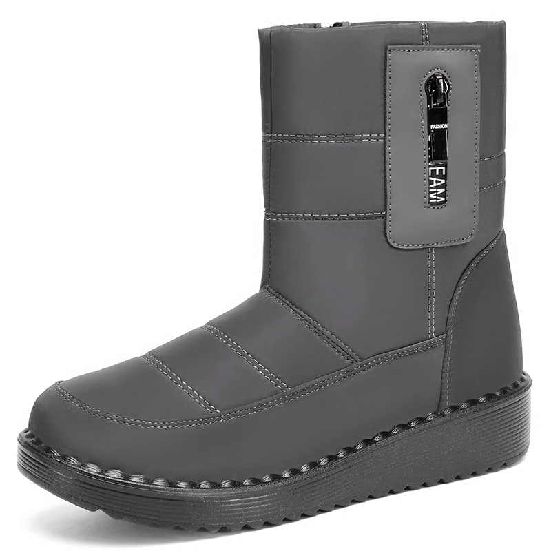 Zapatos de algodón de invierno de mujeres transfronterizas botas de nieve botas de poliuretano botas de algodón gruesas botas de calentamiento botas de alto perfil