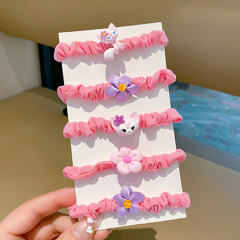 SKU-12-6_桃红色5件套