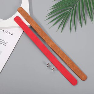 Factory Direct Power Supply Leather Handle Packaging Accessories Leather Handle Fruit Ice Bucket Hand Strap Pu Handle Strap
