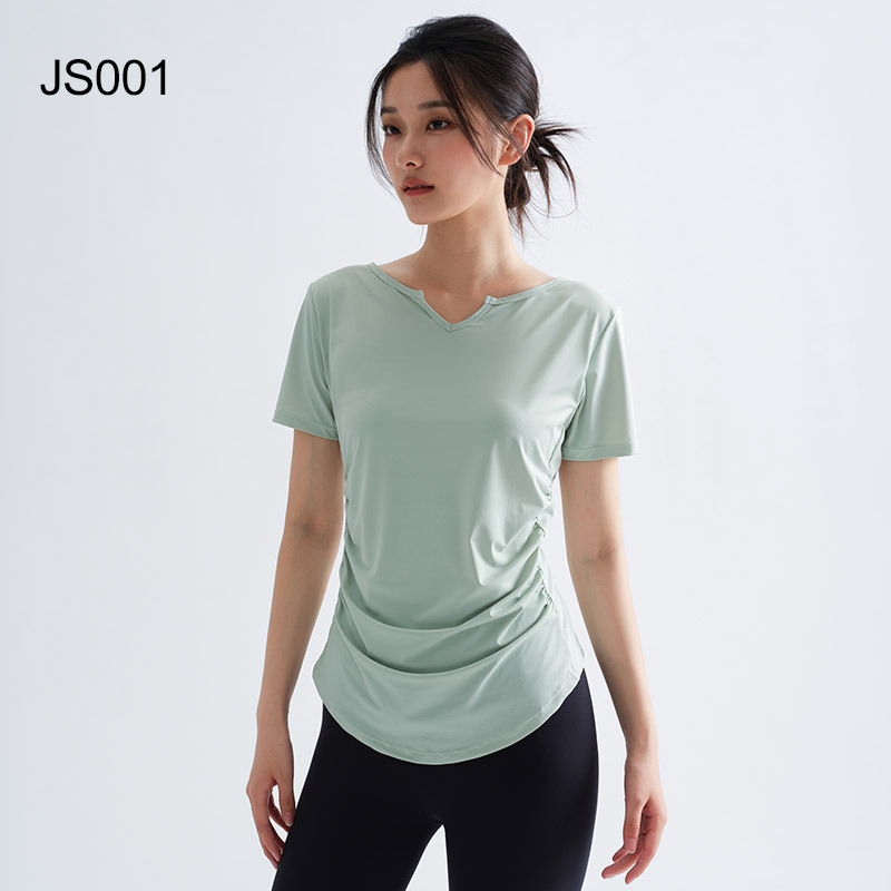 运动短袖女大码速干衣胖mm训练跑步瑜伽健身服普拉提夏季凉感t恤|undefined