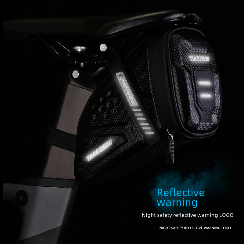 Kerékpár faroktáska nyeregtáska hegyi kerékpár EVA kemény héjú országúti kerékpár hátsó táska kerékpárfelszerelés kiegészítők_voghion.com