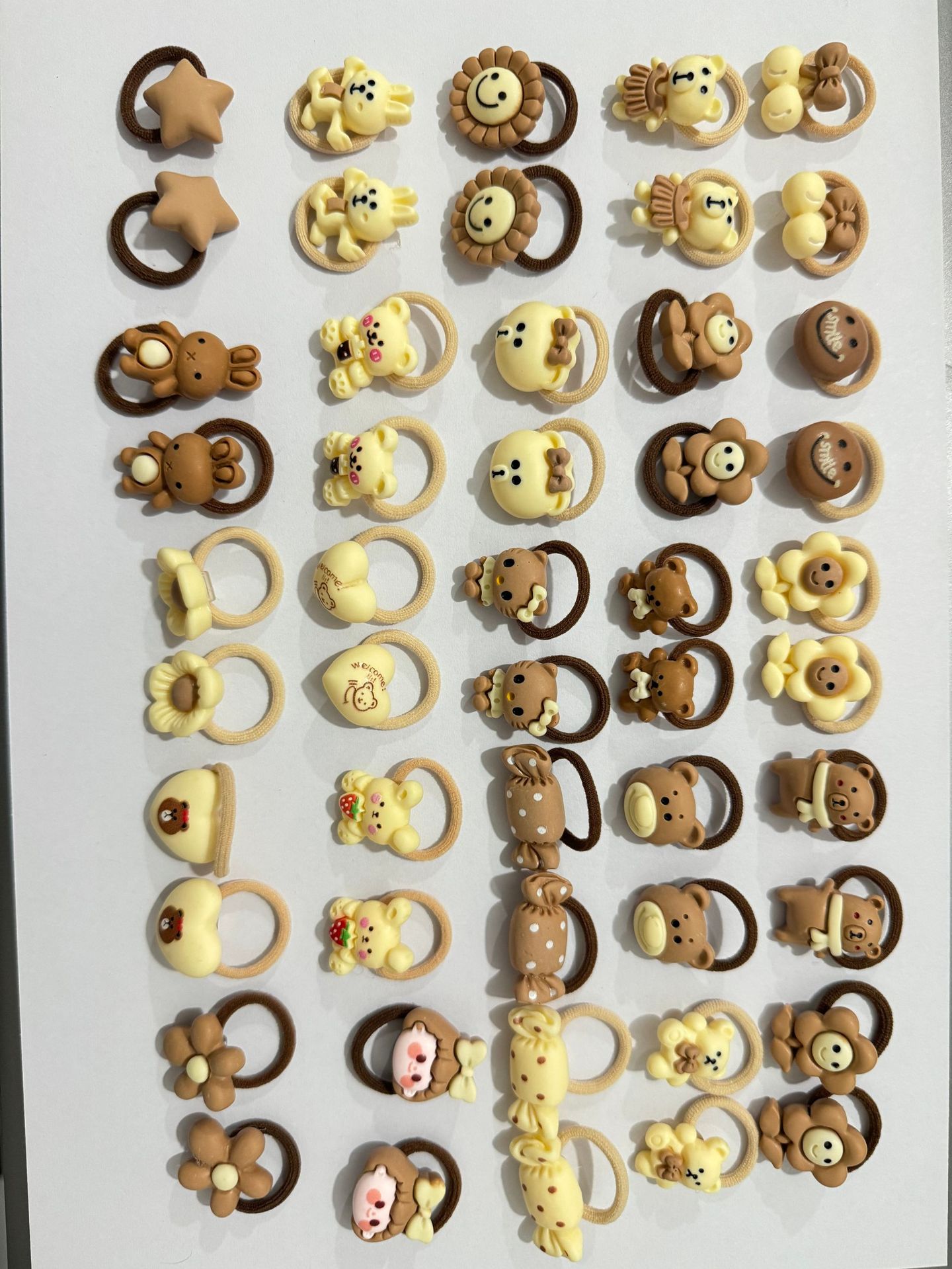 El lazo para el cabello del bebé no daña el cabello, banda de goma pequeña, cuerda para la cabeza, banda de goma elástica alta, cuerda para el cabello para niñas, tocado, accesorios para el cabello para niños al por mayor